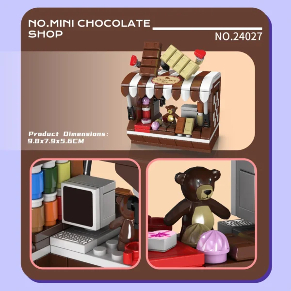 Puesto de tienda de chocolate - Imagen 2